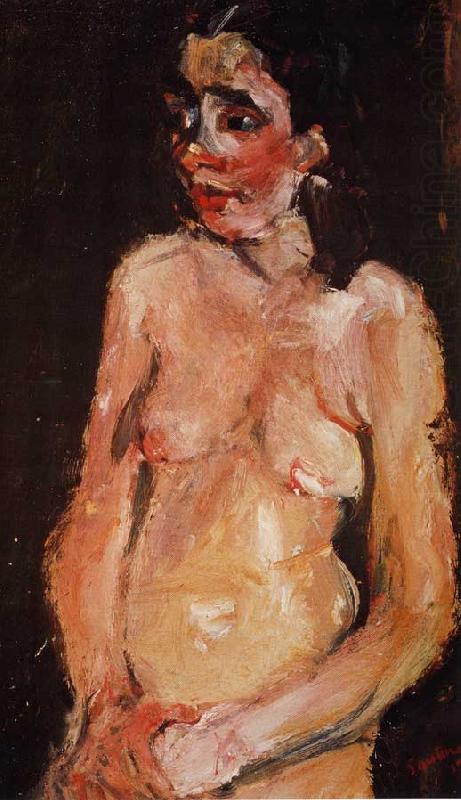 Chaim Soutine Naked Woman china oil painting image